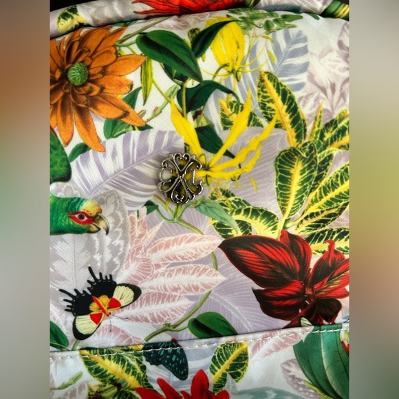 Christian Lacroix Floral Print Backpack - Picture 9 of 9